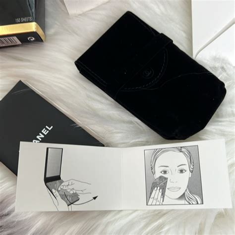 chanel oil blotting paper|attractive oil blotting sheets.